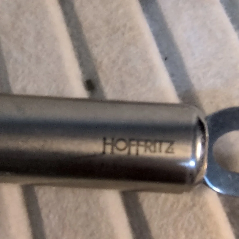 Hoffritz Black & Silver Stainless Steel Cooking Spoon & Turner is unbranded